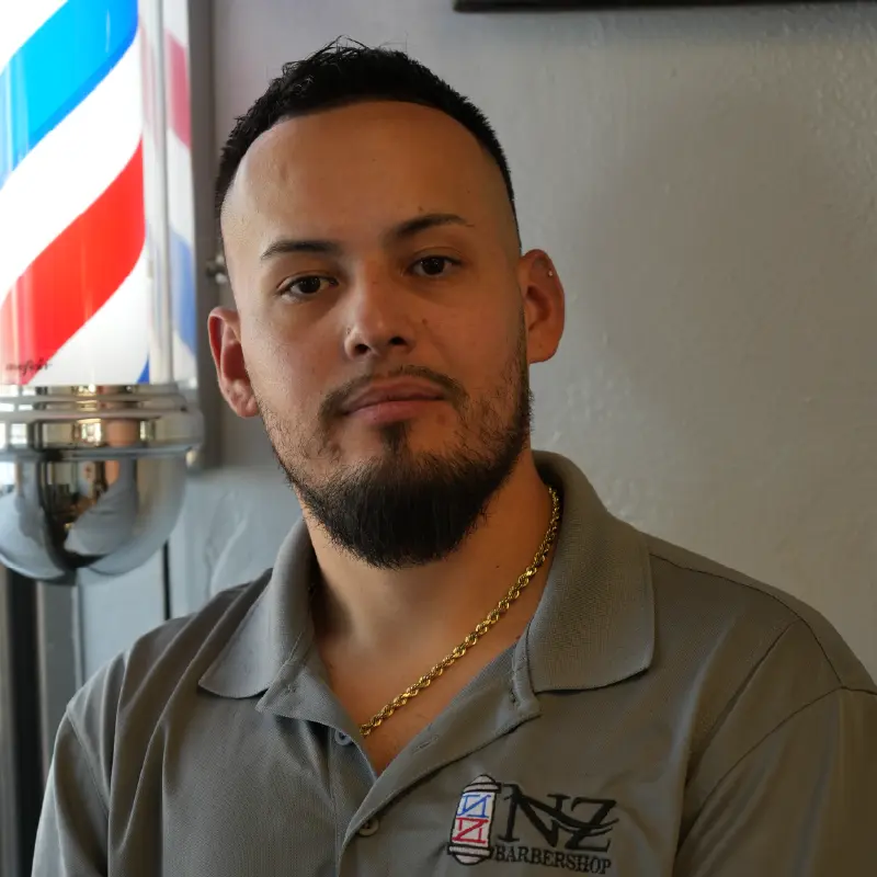 Gabriel Calderon, barber at NZ Barbershop